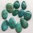 Oval Natural Colour High Quality Turquoise Oval Round Cabochon For Jewelry