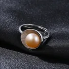 Sterling Silver Rings Ring Ready To Ship Hot Sale Sterling Silver Rings Pink Pearl Ring For Women