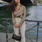 Fashion Blouse Animals Fall Fashion Ladies Tops Blouse Temperament Clothes Women Ladies Tops