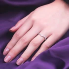 Ring Eternity Heart Ring New Fashion Engagement Sterling Silver Eternity Ring For Women Heart V Shape