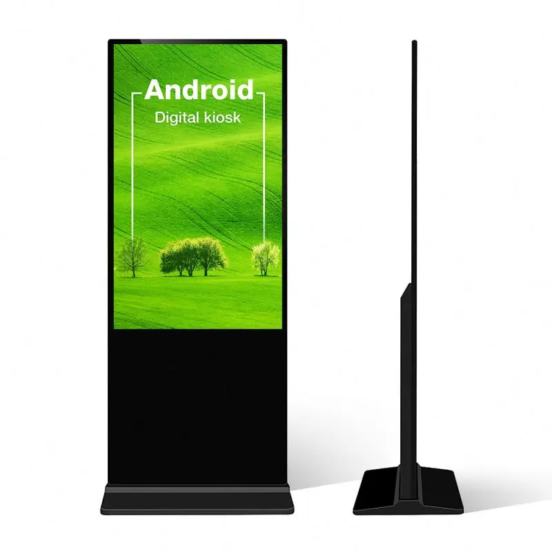 electric stand display screens free sample