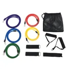 11 Bands 11 Pcs Resistance Bands Set Tube Set Exercise Fitness