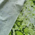 Latest Fashion Womenswar 1 Side Brushed Printed For Sports Wear Tie-dyed Silk Milk Fabric