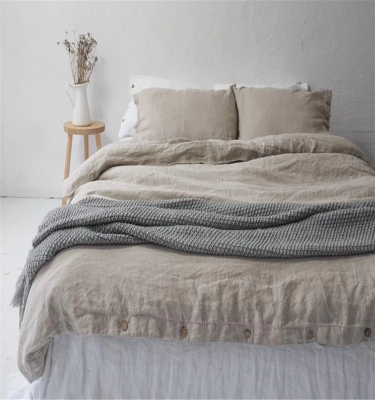 affordable linen duvet cover