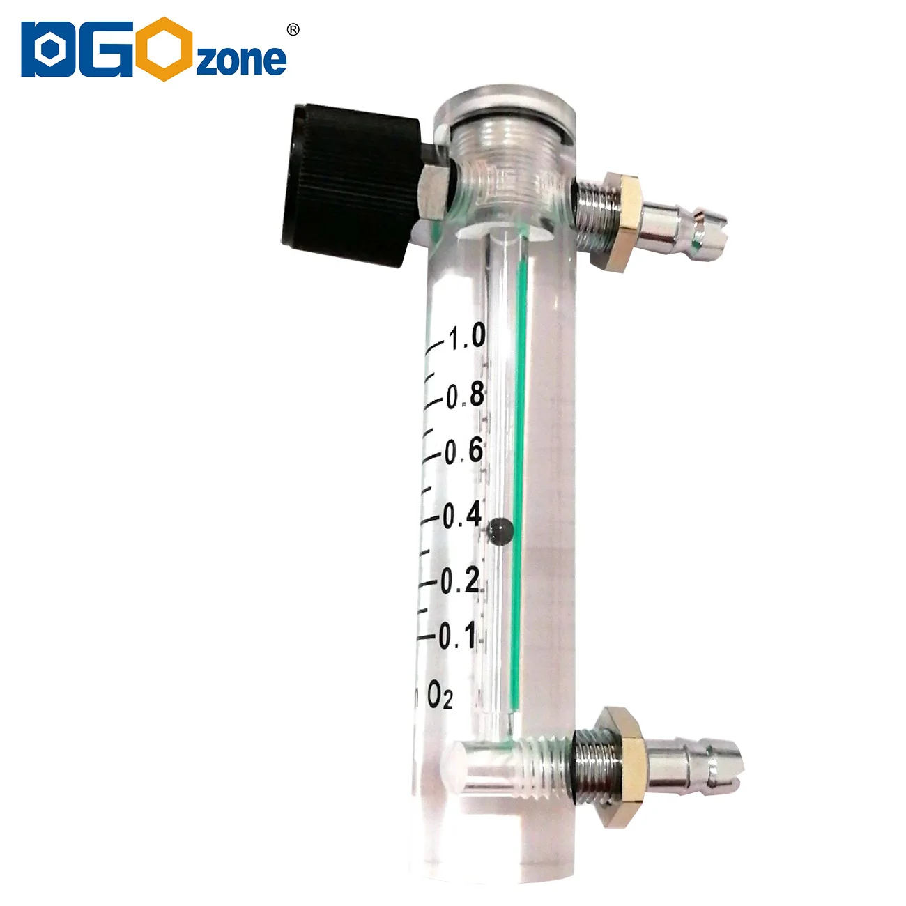0-3L/min Tube Type Oxygen Flow Meter Flowmeters with Control Valve for Air 