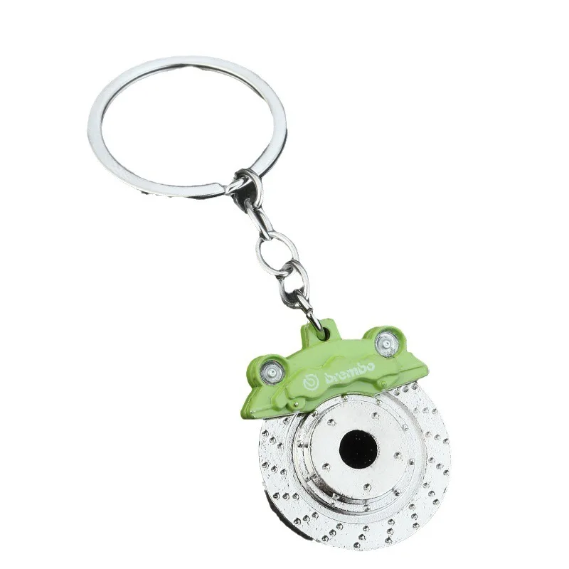 simulation car brake discs new multi-color car brake key chain fashion men and women car bag key chain pendant wholesale