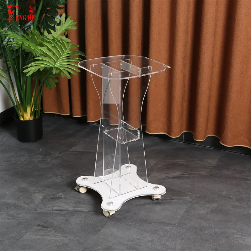 Professional Beauty equipment acrylic medical car Beauty salo trolley Cart