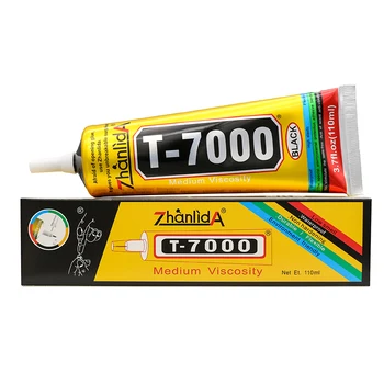T7000 Super Glue Adhesive 15/50/110ML Black With Precision Applicator Tip  Repair Mobile Phone Laptop Electronic Components Wood