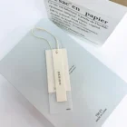 Tags Tag Pvc Hang Tags Translucent Paper Embossed Hang Tag Custom Hangtags For Clothing Own Logo