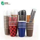 Custom Paper Cup Customize Design Paper Cups China Supplier Custom Paper Cup Disposable Paper Cup 12oz