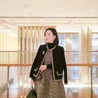 Coat Top Sale Guaranteed Quality Spring 74% Wool 24% Acrylic 2% Nylon Coat For Women
