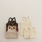 Sleepwear Pajamas Baby Soft Summer Children Sleepwear Pajamas Organic Cotton Baby Girl Pajamas