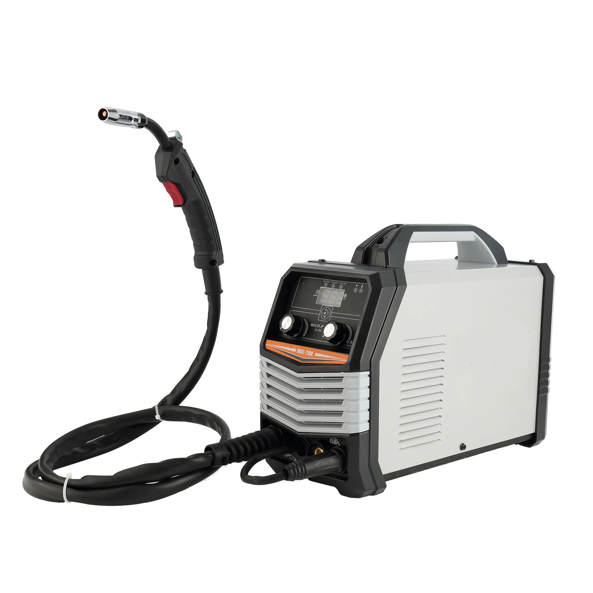 Stable Quality Factory Manufactured DC Inverter MMA Welding Machine Model NBC 200 for Automotive Use with Air-Cooled Gun factory