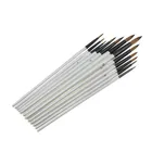 Artistic Artist Factory Direct Wholesale Custom Professional 50pc Artistic Nylon Artist Brush