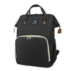 Baby Bags Wholesale Custom WaterProof Multifunctional Mom Baby Polyester Diaper Bags Large Capacity Mommy Backpacks