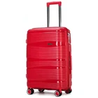 Luggage Travel 3pcs Carry On Luggage Sets Travel Luggage Bags Match Color Box PP Luggage