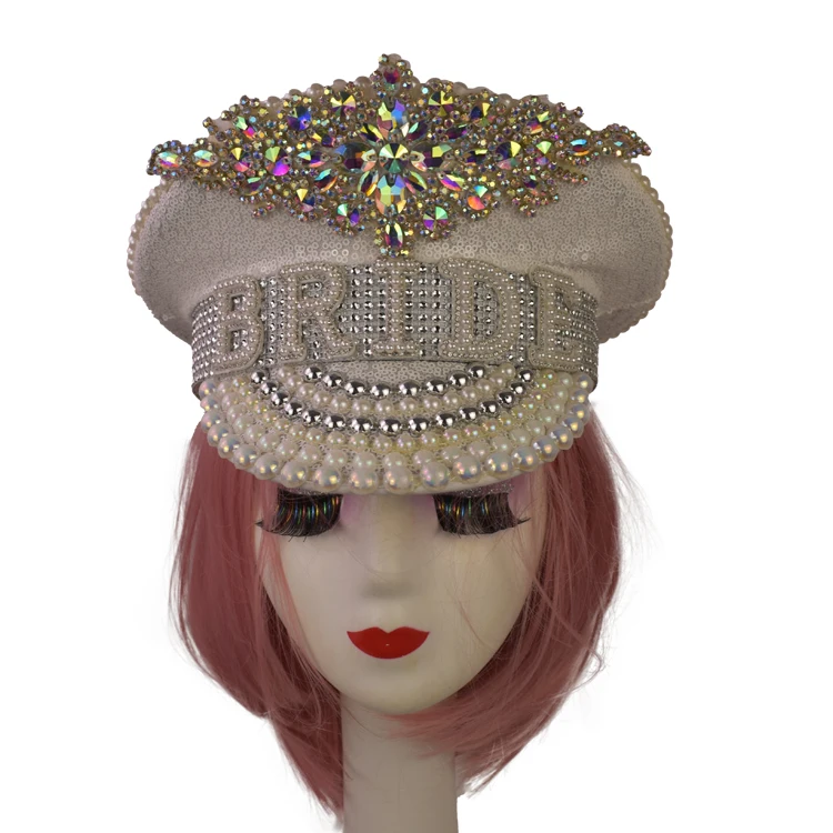 sequin sailor hat