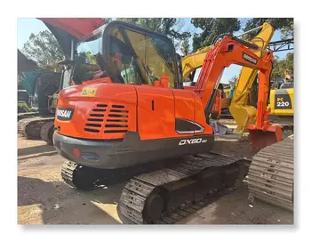 Selling second-hand excavators at reduced prices used Doosan DX60-9C mini excavators crawler excavator for sale