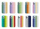 Case New Fidget Rainbow Toy Game Push Bubble Silicone Phone Case For Iphone 11 12 Pro Max For Iphone Xr Designer Case