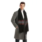 Black Scarf Black March New Trade Festival Wholesale Latest Design Black Scarf For Men Stylish Shawl