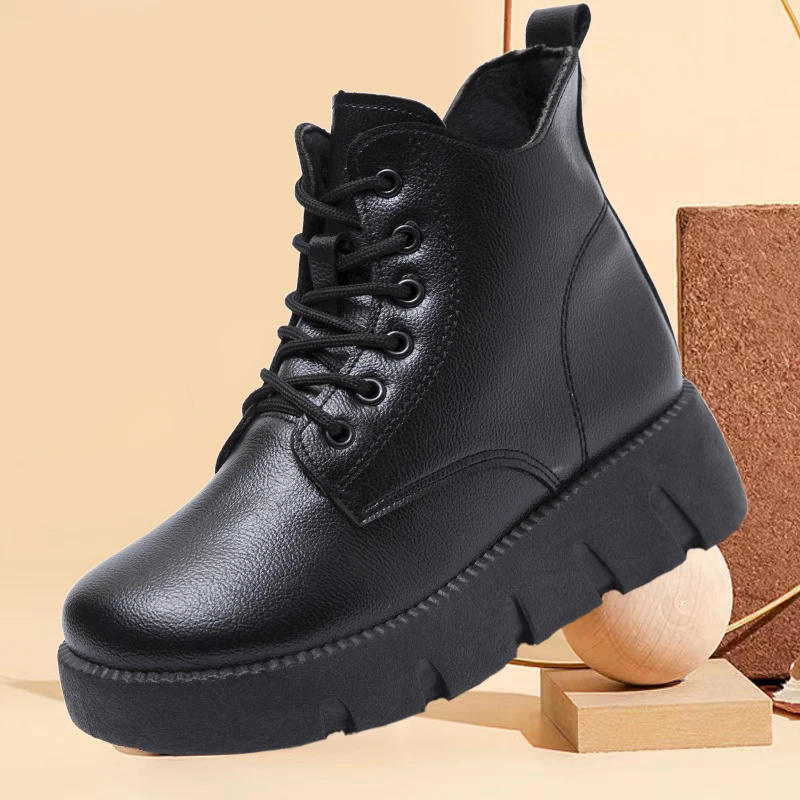 New Arrival custom logo Waterproof and warm non-slip outdoor walking Ankle women Boots