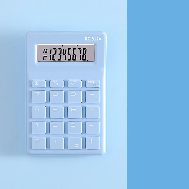 Custom cute 8-digit mini calculator abs perfect for school & office custom small stationery set available Custom cute 8-digit mini calculator abs perfect for school & office custom small stationery set available