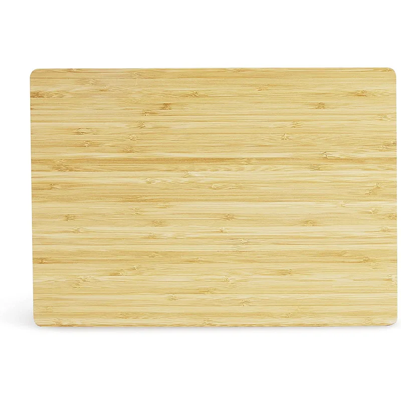 Wholesale  Eco-friednly Natural Acacia Wood Butcher Chopping Block Bamboo Cutting Board For Kitchen
