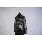 Jacket Leather Jackets Autumn Fashion Biker Jacket Woman Pu Printing Jacket With Studs Leather Women's Jackets