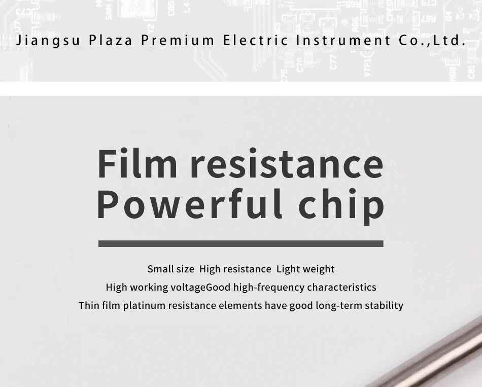 Pt100 Thin Film Chip Rtd Elements 1 3 Din Class A B Pt100 Pt1000 Rtd