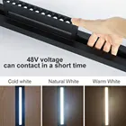 New Product 48V Recessed Rail Store Focus Lights Magnet Track Light Led Lights Track
