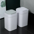 Bin Bins Household Intelligent Touch Free Garbage Bin Automatic Plastic Waste Bins