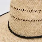 Wholesale Hat Black Wholesale American Hat Custom Cowboy Straw Hat With Black Edge