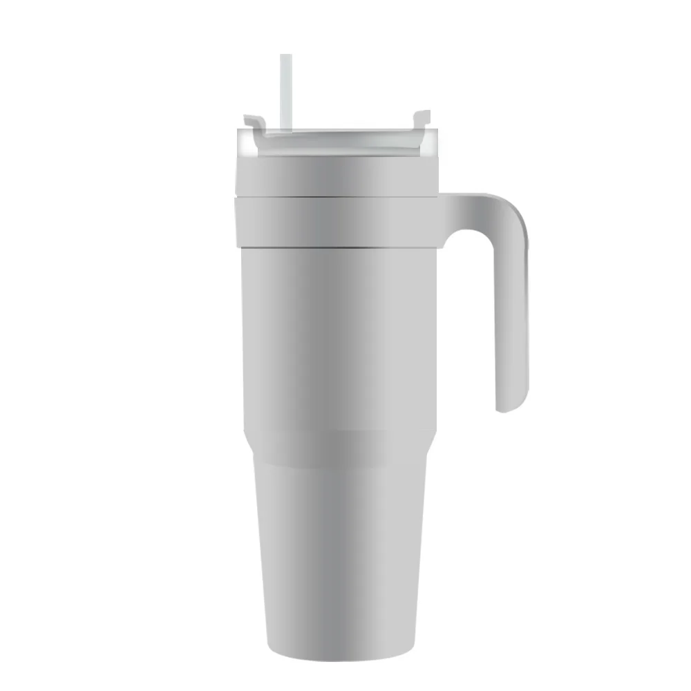Hot Sale Double Wall 40oz Large Capacity Tumbler With Handle Stainless