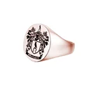 Brass New Fashion Copper Punk Rings Brass Ring For Couple