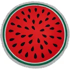 Cloth Towel Terry Cloth Beach Towel Fruit Print Round Beach Towel