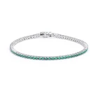 Sterling Silver Bracelet Silver Silver Bracelets 925 925 Sterling Silver Cz Diamond Tennis Chain Bracelet For Women