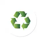 Paper Stickers Wholesale Eco Friendly Adhesive Paper Labels Waterproof Recycle Mark Customised Stickers