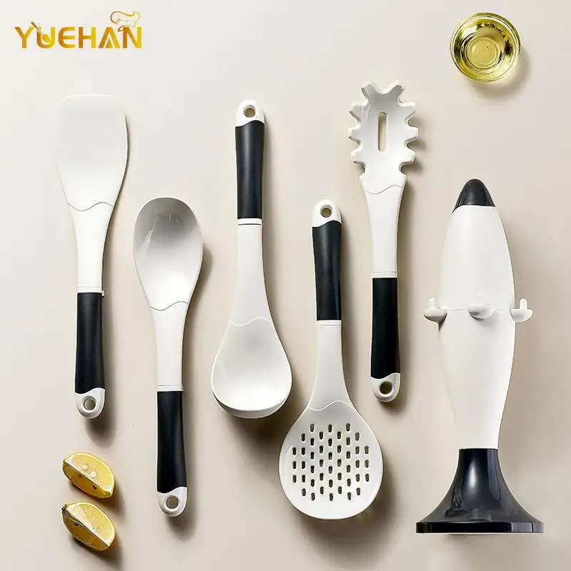 High Quality Non Stick 6 Pieces New Rocket Base For Silicone Kitchen Cooking Utensils