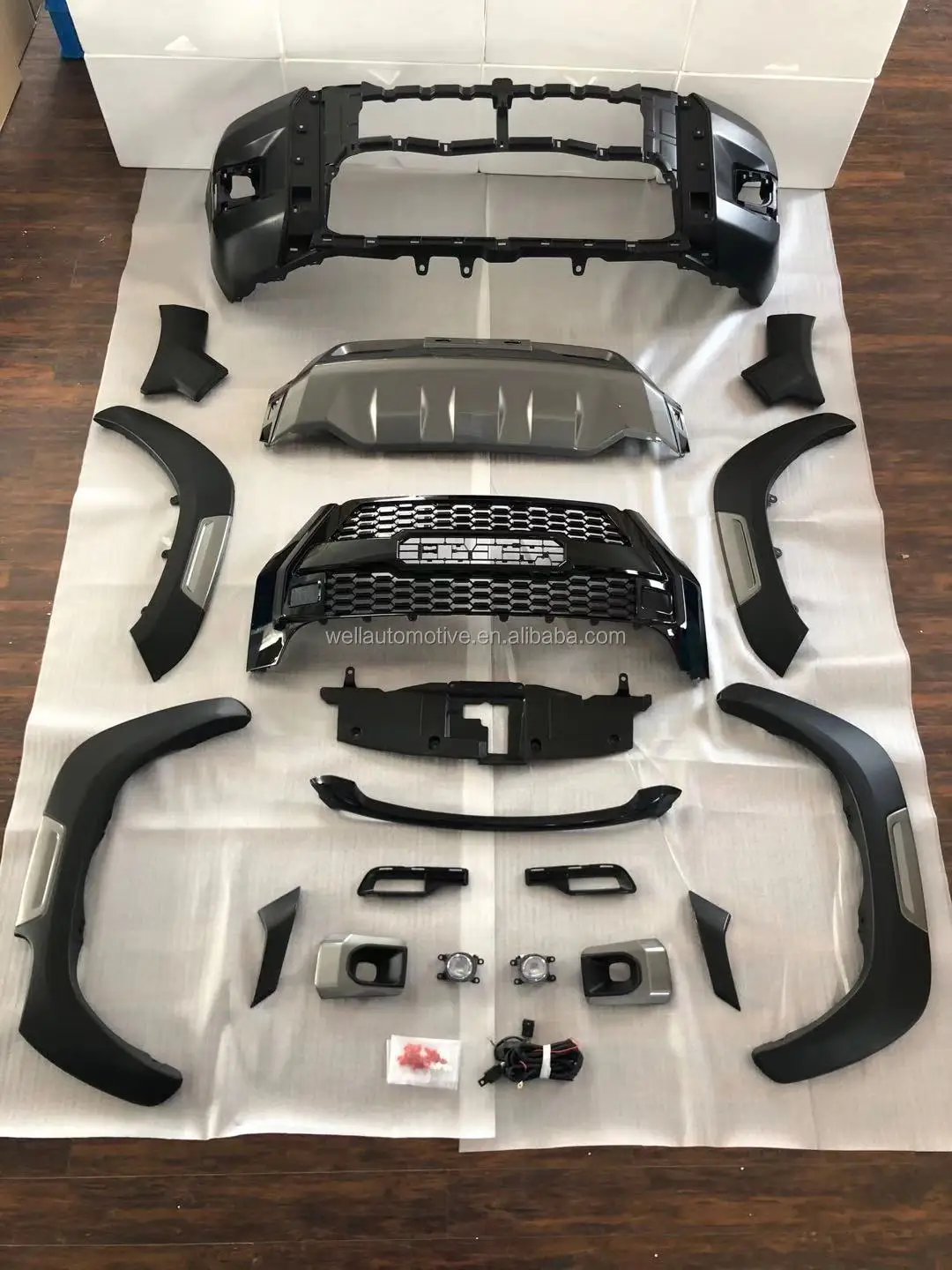New Style 4x4 Accessories Front Car Bumpers Aftermarket Abs Black
