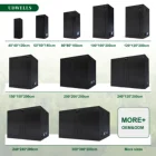 Tent 10x10 Grow Tent UDWELLS 300x300x200 120x120x80 10x10 Huge 1680D Durable Mylar Indoor Plant Grow Tent