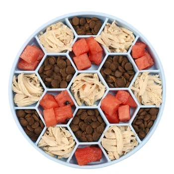 Anxiety relief dog lick pad cup silicone pet bowl mat anti-slip pet eating slow feeder bowl slow food dog lick mat