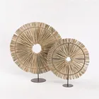 Decorative Table Luxury Sunshine Handmade Home Decorative Natural Raffia Table Decor