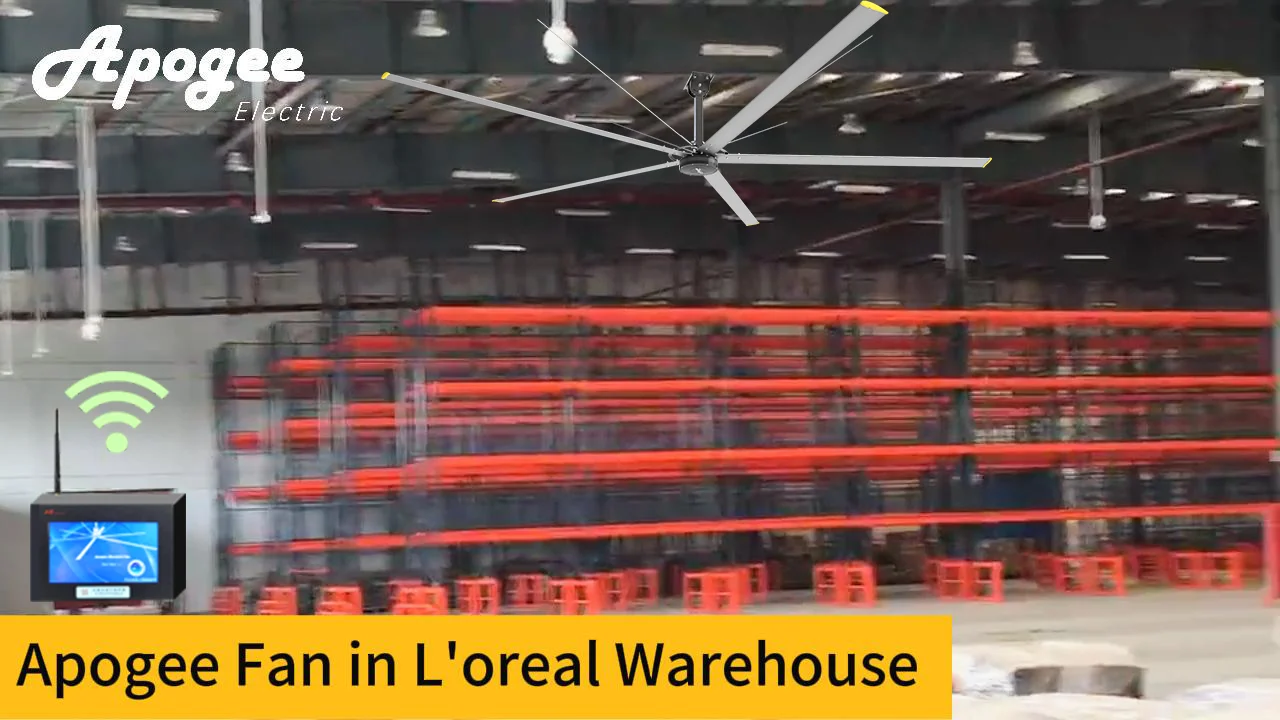 Ceiling Fan, 16ft, 4.8m, HVLS, LED - detail 12