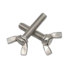 In Nut Nuts In Stock 6# #6 Stainless Steel Square Wing Nut Wing Nuts With Square Wing