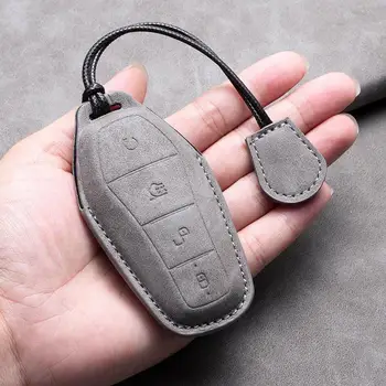 Soft TPU Car Remote Key Case Cover Shell Fob for BYD Han EV Max Tang DM Song PLUS Protector Keychain Accessories