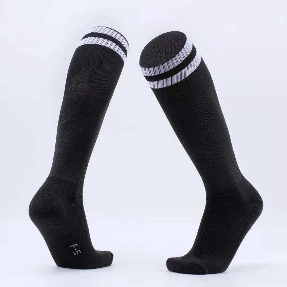 High Quality Multiple Colors Soccer Thin Breathable Knee High Socks Custom Sports Football Socks