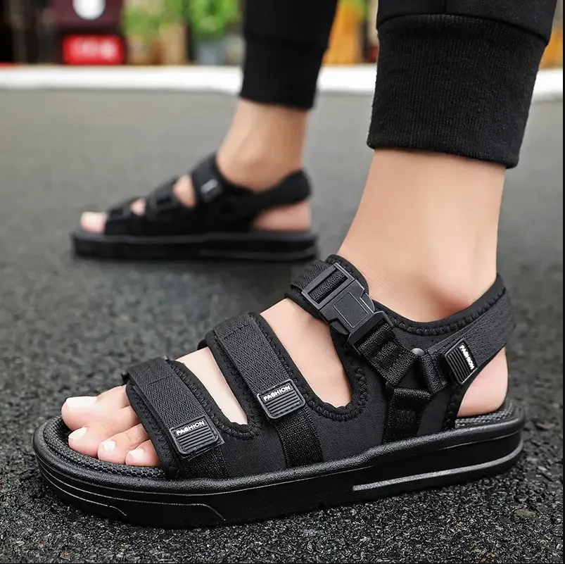 2024 summer new casual sandals for men fashion outdoor sports beach shoes