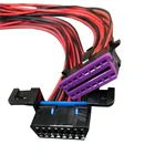 Customized Connection Wire Of OBD Harness 16pin Full Wire Universal OBD2 Tail Wire Plug Connector J1962F