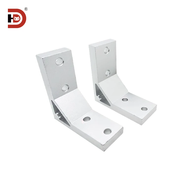 Aluminum Profile Corner Code Fixing Accessories, Connecting Brackets, Profile Corner Pieces, 4040 Extruded Corner Code Fasteners supplier