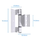 Hinge High Demand Metal Hinge 180 Degree Aluminium Door Hinge 2 Leaves